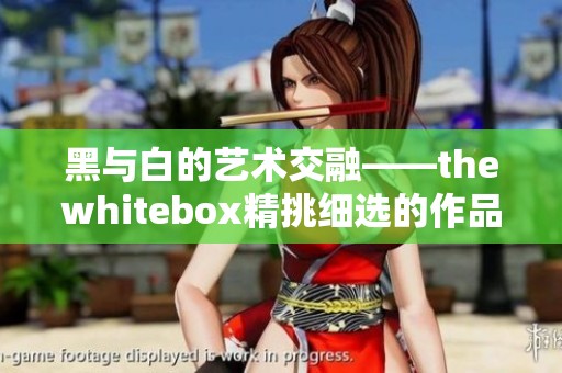 黑与白的艺术交融——thewhitebox精挑细选的作品展览