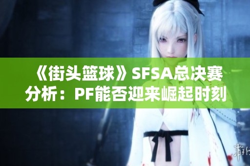 《街头篮球》SFSA总决赛分析：PF能否迎来崛起时刻？