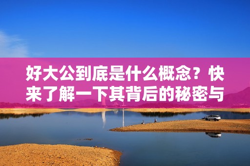 好大公到底是什么概念？快来了解一下其背后的秘密与深意