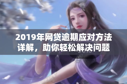 2019年网贷逾期应对方法详解，助你轻松解决问题