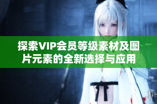 探索VIP会员等级素材及图片元素的全新选择与应用