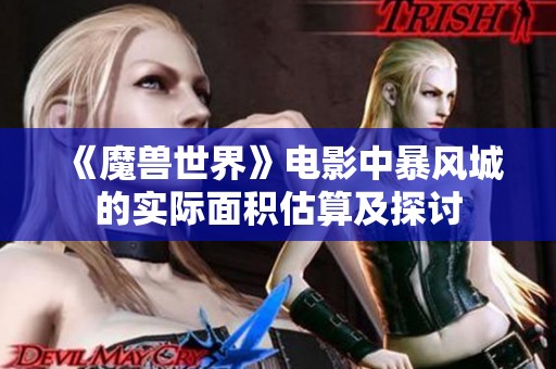 《魔兽世界》电影中暴风城的实际面积估算及探讨