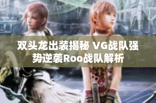 双头龙出装揭秘 VG战队强势逆袭Roo战队解析