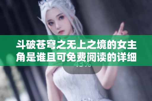 斗破苍穹之无上之境的女主角是谁且可免费阅读的详细解析