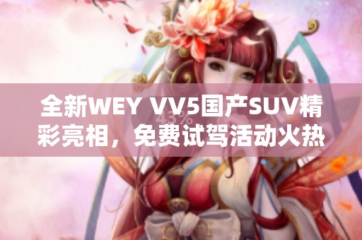 全新WEY VV5国产SUV精彩亮相，免费试驾活动火热进行中