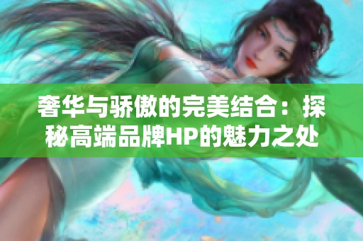 奢华与骄傲的完美结合：探秘高端品牌HP的魅力之处