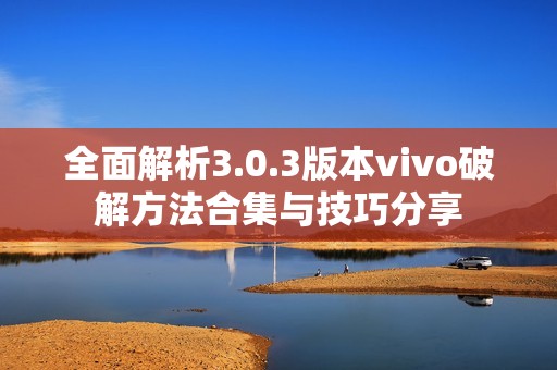 全面解析3.0.3版本vivo破解方法合集与技巧分享