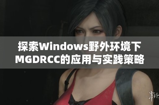 探索Windows野外环境下MGDRCC的应用与实践策略