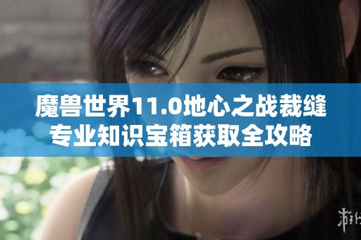 魔兽世界11.0地心之战裁缝专业知识宝箱获取全攻略