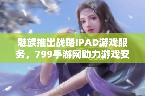 魅族推出战略IPAD游戏服务，799手游网助力游戏安装新体验