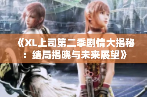 《XL上司第二季剧情大揭秘：结局揭晓与未来展望》