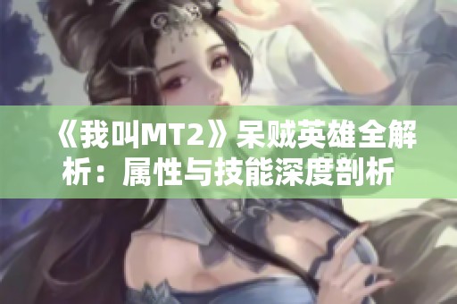 《我叫MT2》呆贼英雄全解析：属性与技能深度剖析