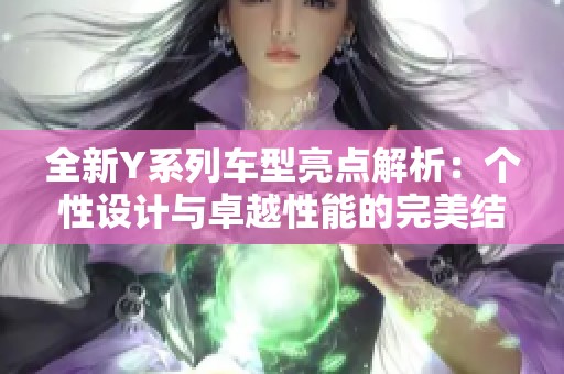 全新Y系列车型亮点解析：个性设计与卓越性能的完美结合