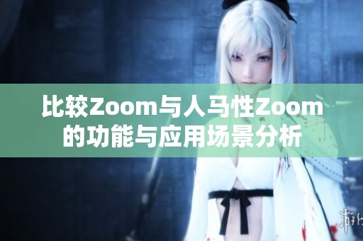 比较Zoom与人马性Zoom的功能与应用场景分析