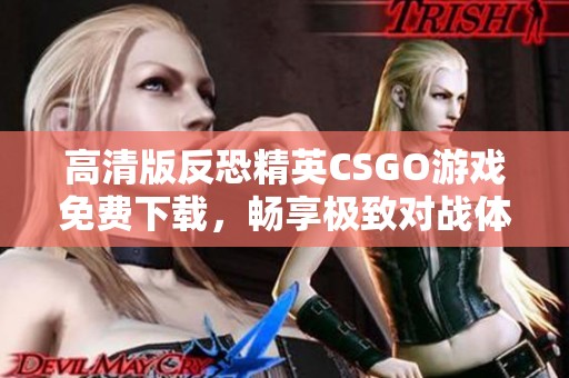 高清版反恐精英CSGO游戏免费下载，畅享极致对战体验