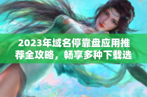2023年域名停靠盘应用推荐全攻略，畅享多种下载选择